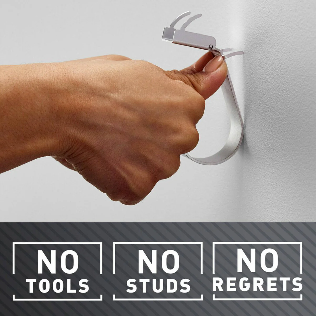 3M Silver Claw Plasterboard Wall Hook - 3m - 7kg - Easy Installation - Image 3