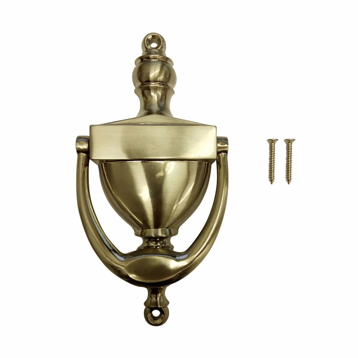 Adoored Brass Door Knocker - 81mm x 165mm - Steel - Vintage Design