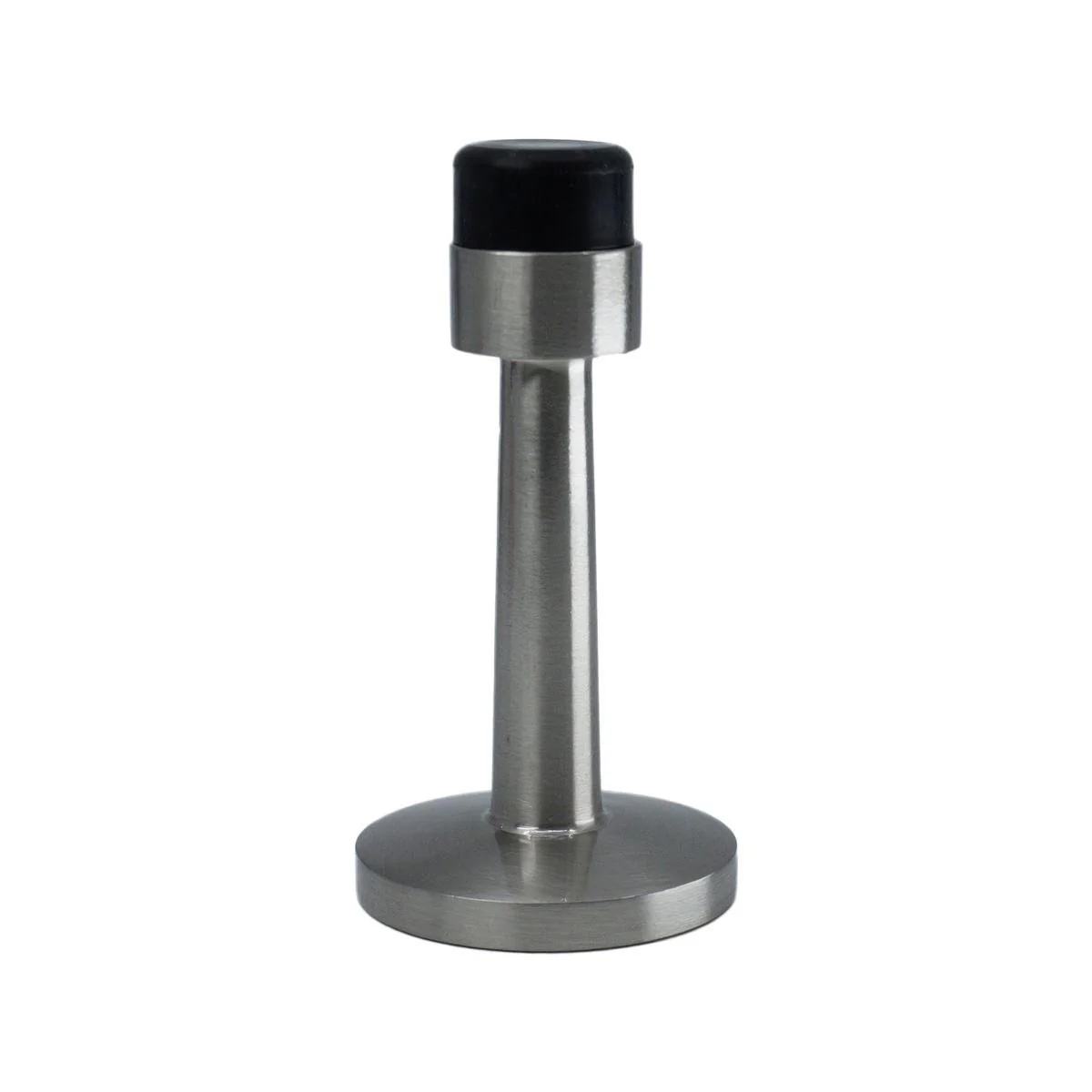 Adoored Satin Chrome Arrow Door Stop - 38mm x 75mm - Wall Protection