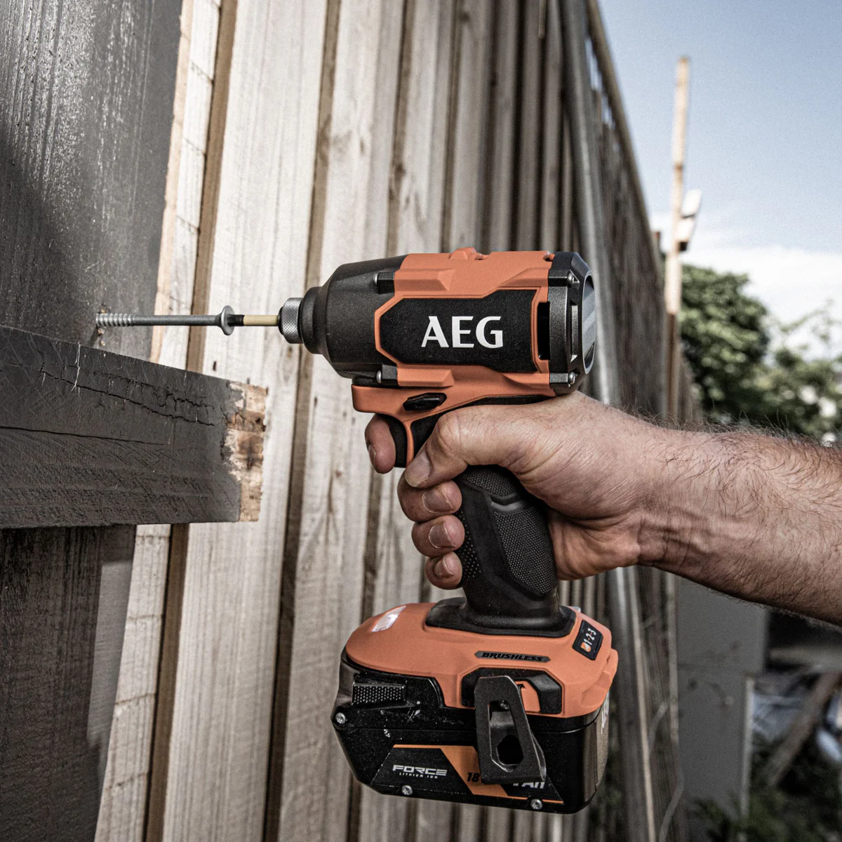 AEG 18V Brushless Impact Driver - 139mm - Tool Only - 3 Speed Settings - Image 5