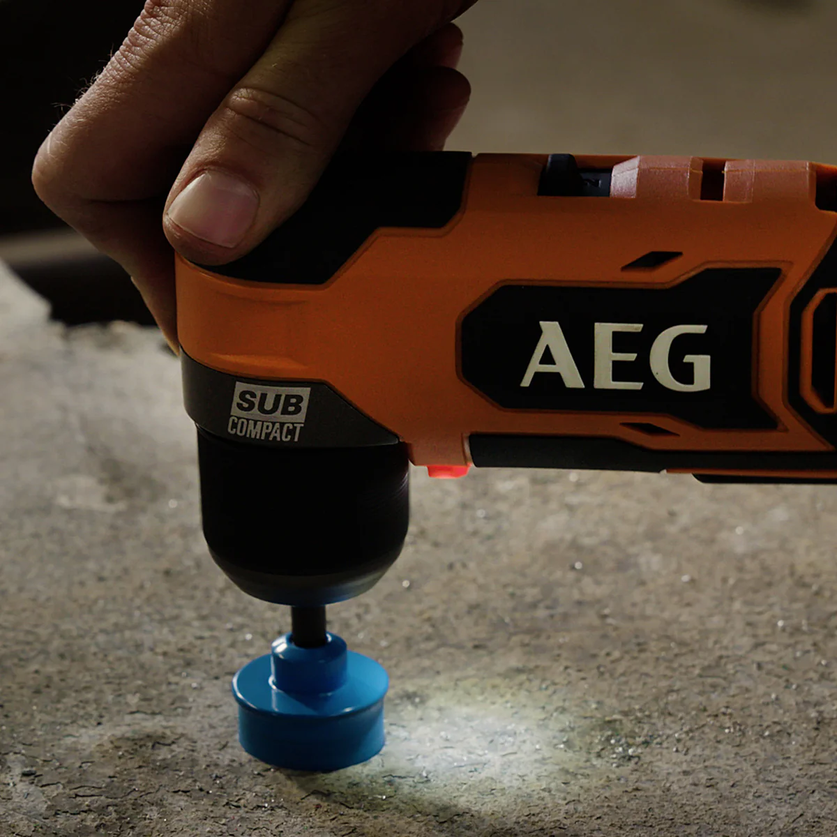 AEG 18V Brushless Right Angle Drill - 90mm - Skin Only - Compact Design - Image 4