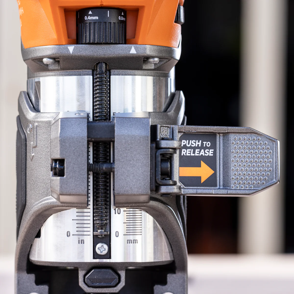 AEG 18V Brushless Trim Router Skin Only - ¼” - 100mm x 180mm - Precision Routing - Image 5