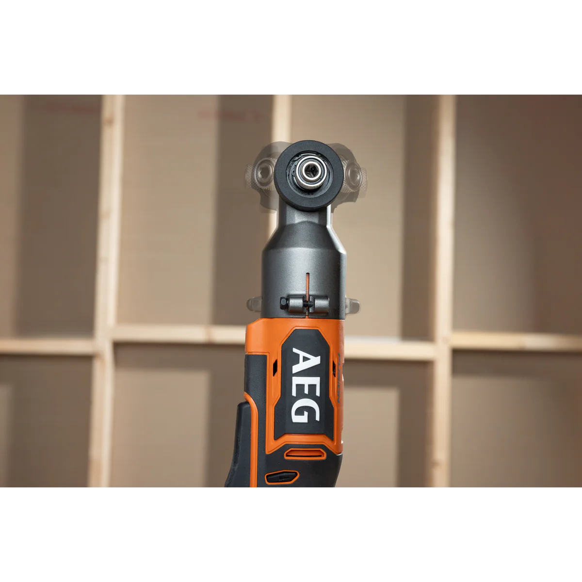 AEG 18V Fusion Right Angled Impact Driver Skin - 150Nm Torque - 53mm Head Depth - Image 5