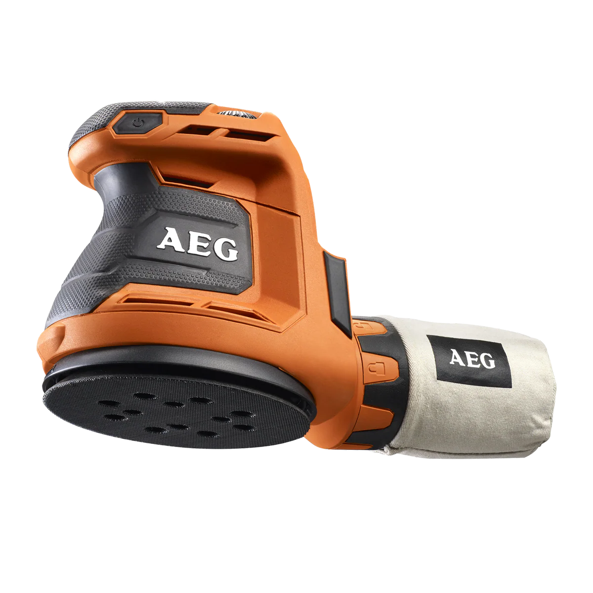 AEG 18V Random Orbital Sander - 125mm - Skin Only - Cordless - Dust Efficient