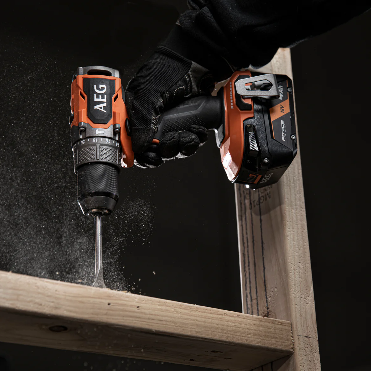 AEG Powertools 18V Brushless Sub Compact 2 Piece Kit - 4.0Ah Battery - Lightweight - Image 4