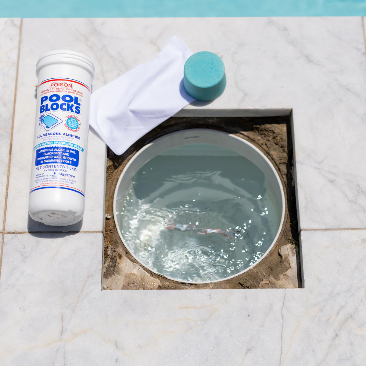 Algaefree Pool Blocks - 1.5kg - Copper Sulphate - Algae Control - Image 2
