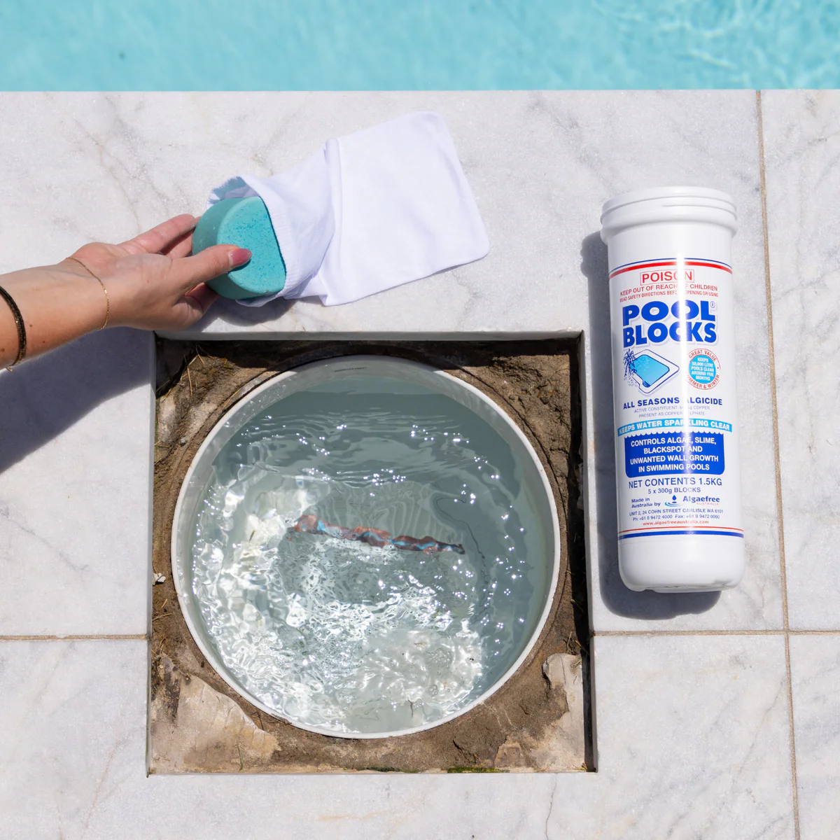 Algaefree Pool Blocks - 1.5kg - Copper Sulphate - Algae Control - Image 3