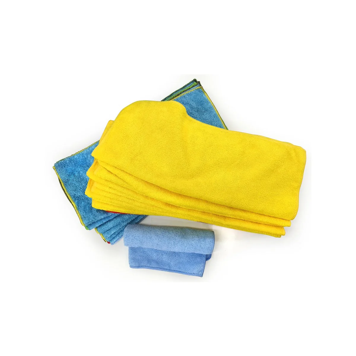 All Set Microfibre Cloth - 1kg Bag - Soft & Absorbent - Assorted Sizes - Image 2