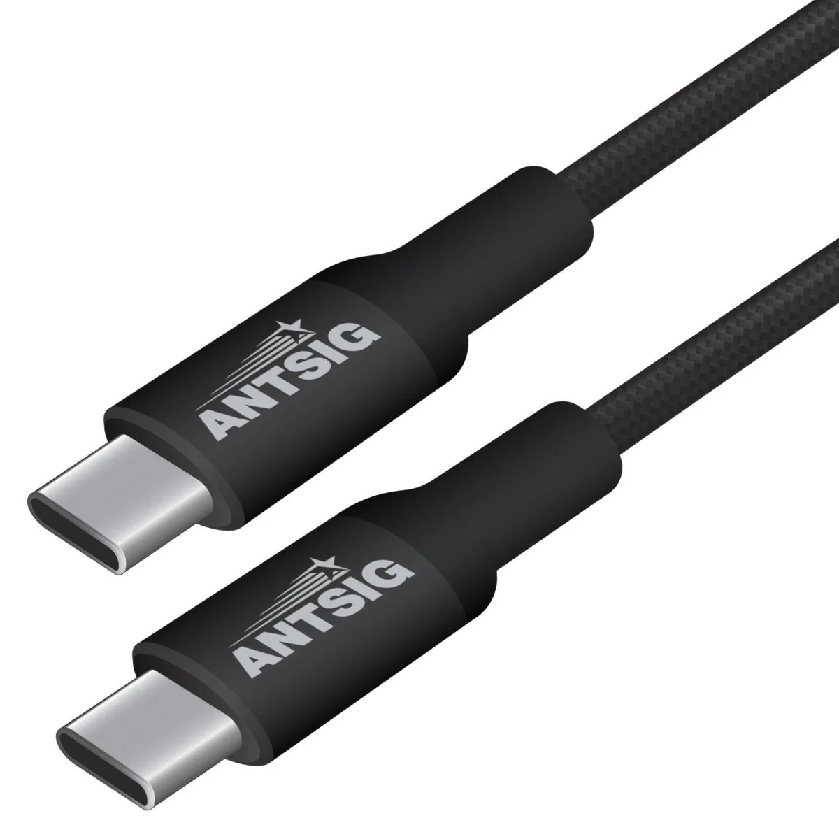 Antsig 2m 240W USB C to USB C Cable - Durable Charging & Connectivity