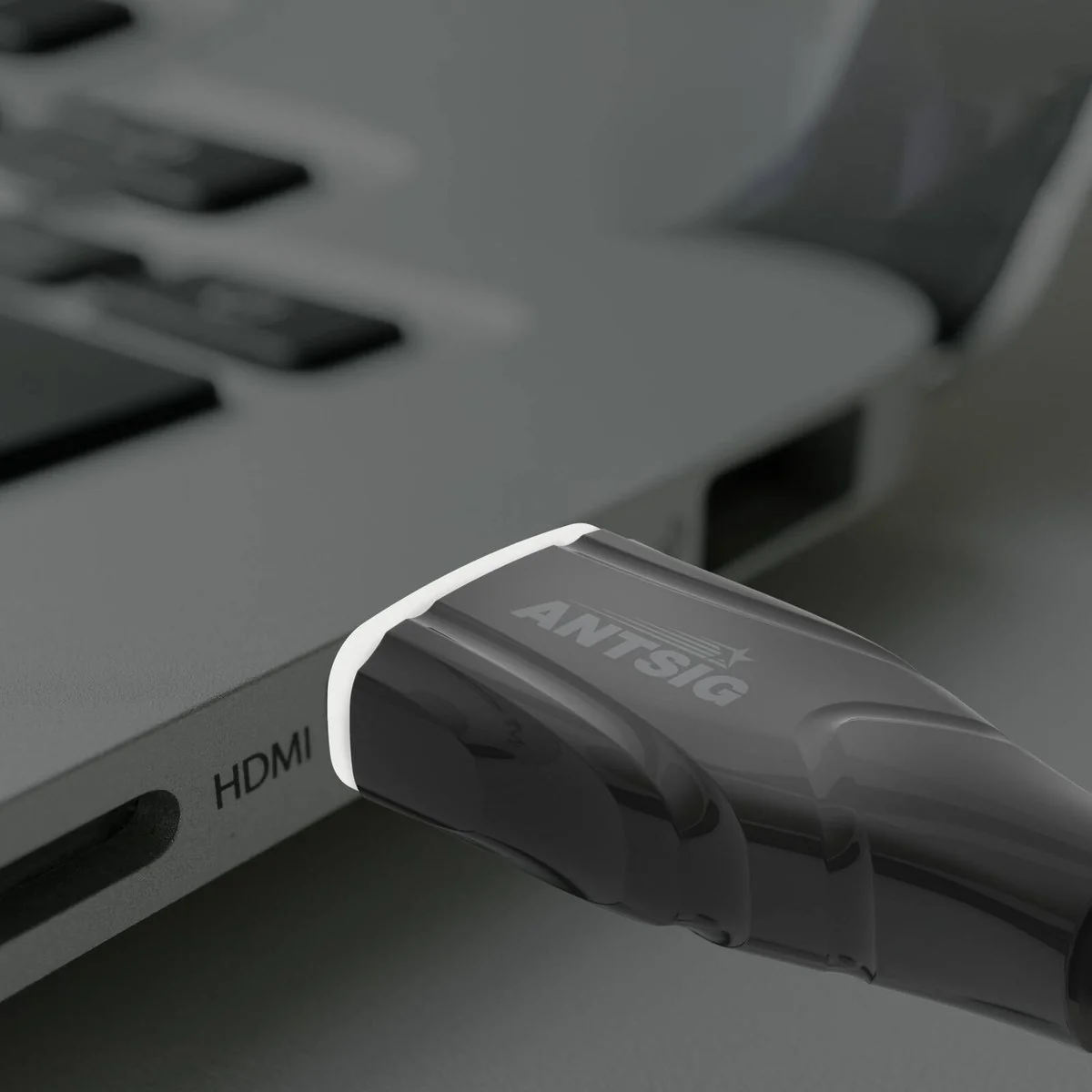 Antsig 2m Ultra 8K HDMI Lead - 8K@60Hz - Gold-Plated Connectors - Triple Shielding - Image 4