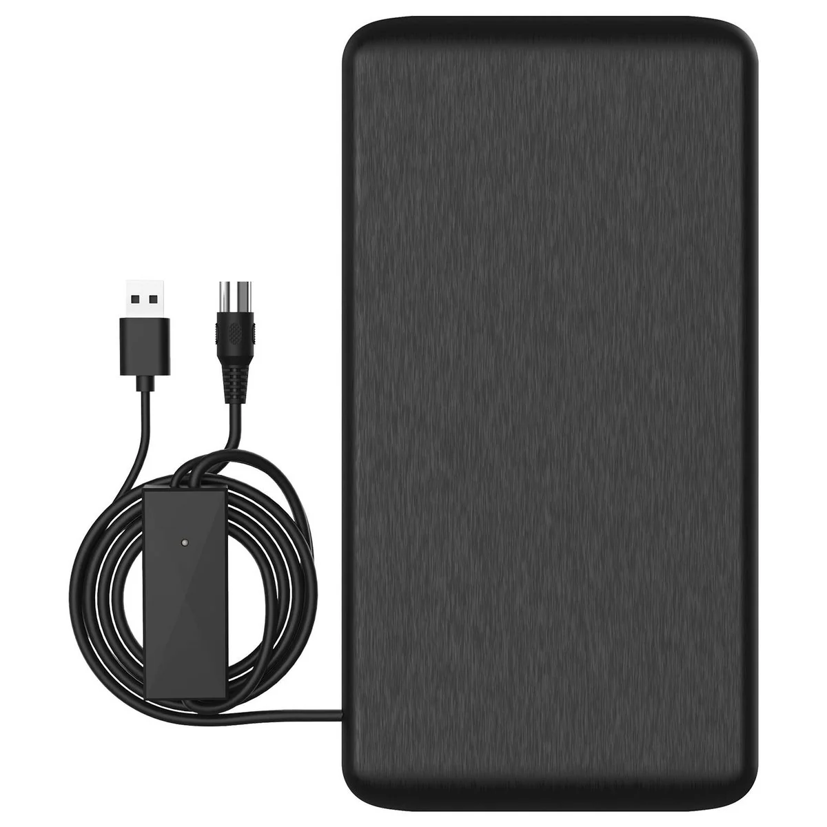 Antsig Indoor Antenna - Compact TV Antenna 130mm x 248mm - Black - 28dBi Gain
