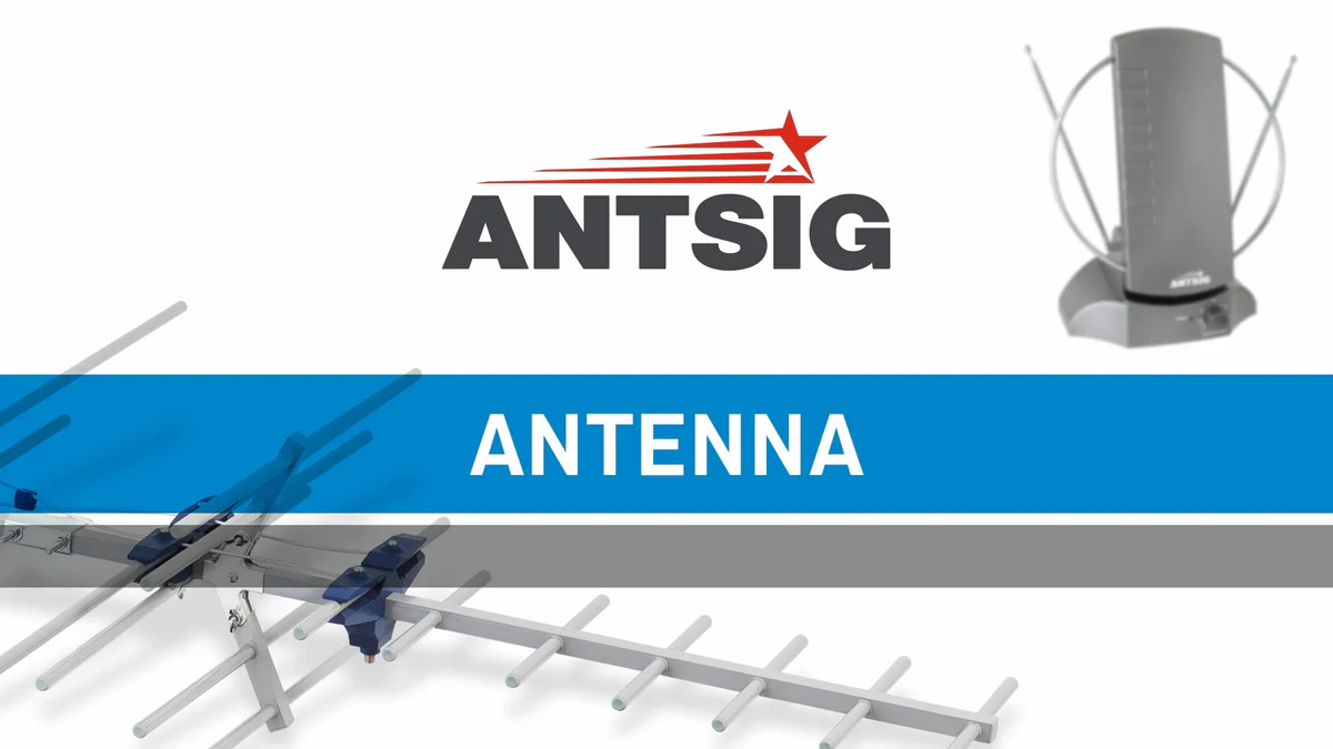 Antsig Outdoor Antenna - 120mm - ABS - Amplified - Image 2