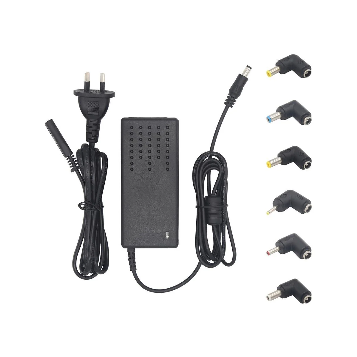 Antsig Power Supply 12V 5A - Versatile with Plug Adaptors - Multiple Connectors