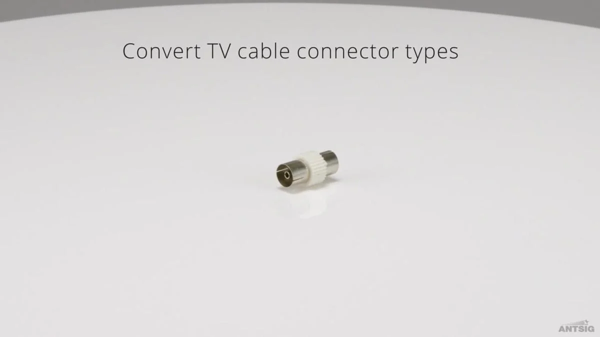 Antsig TV Joiner Female to Female Adaptor - 5mm x 26mm - Durable Connection - Image 4
