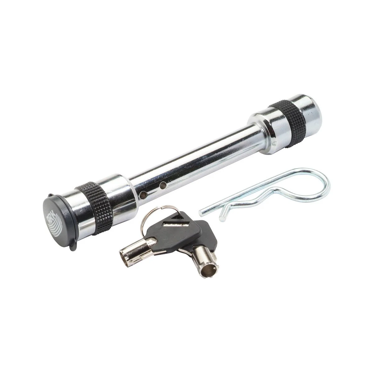 Ark Hitch Pin Lock Round - 2” x 2” Receiver - Chrome - 3500kg Towing Capacity