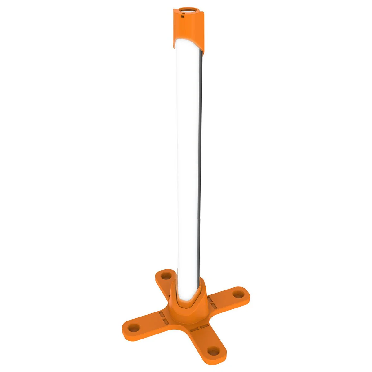 Arlec 1200lm LED Rechargeable Inspection Light - 4400mAh Battery - IP54 Weather Resistant - Orange Black - Image 2