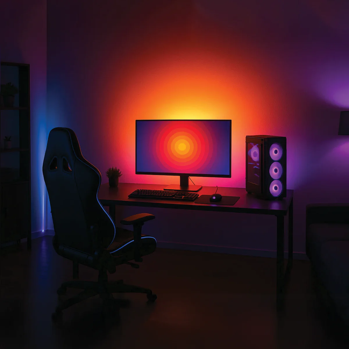 Arlec 2m Smart USB Strip Light - 30 LEDs - Wireless Control - Flexible Installation - Image 2