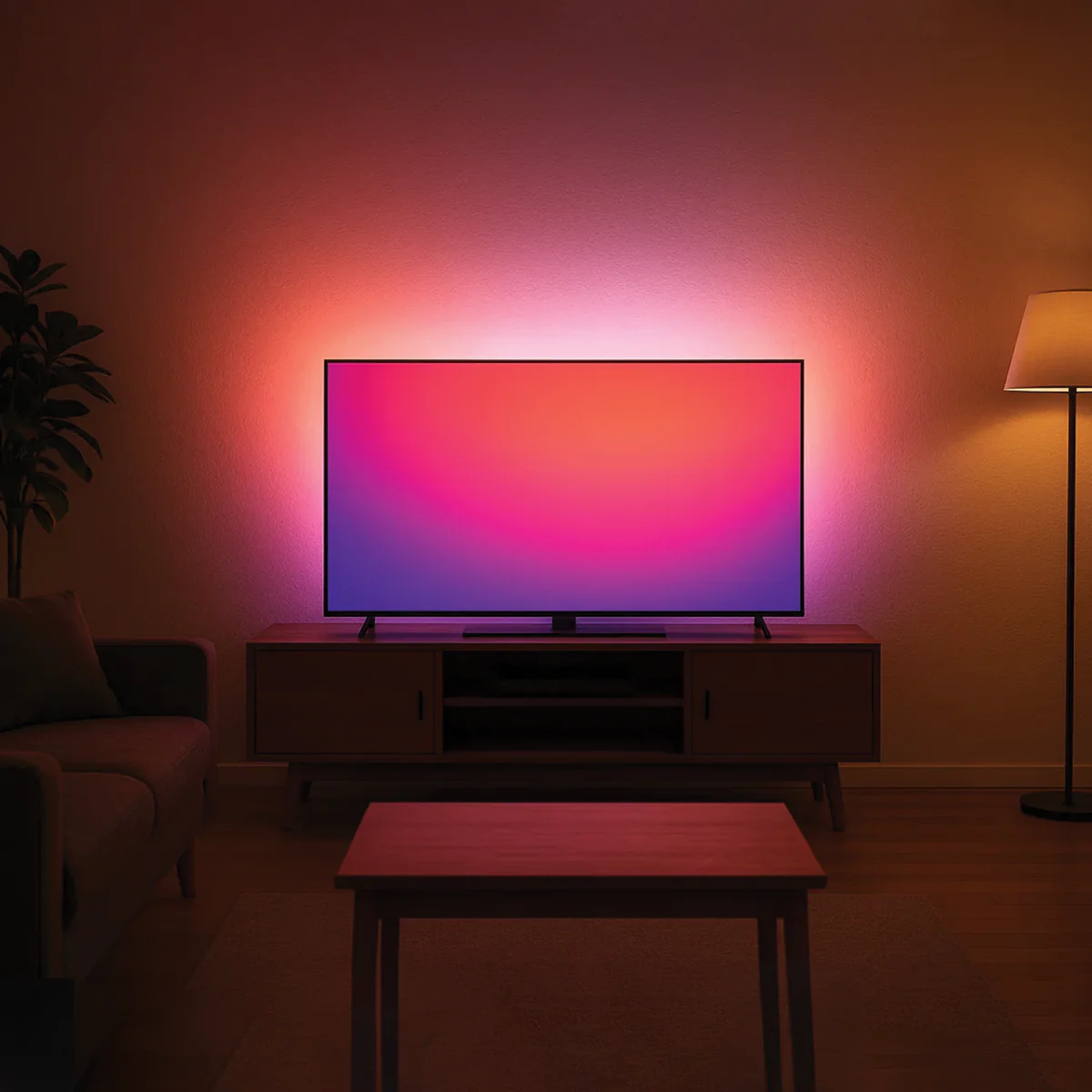 Arlec 2m Smart USB Strip Light - 30 LEDs - Wireless Control - Flexible Installation - Image 3