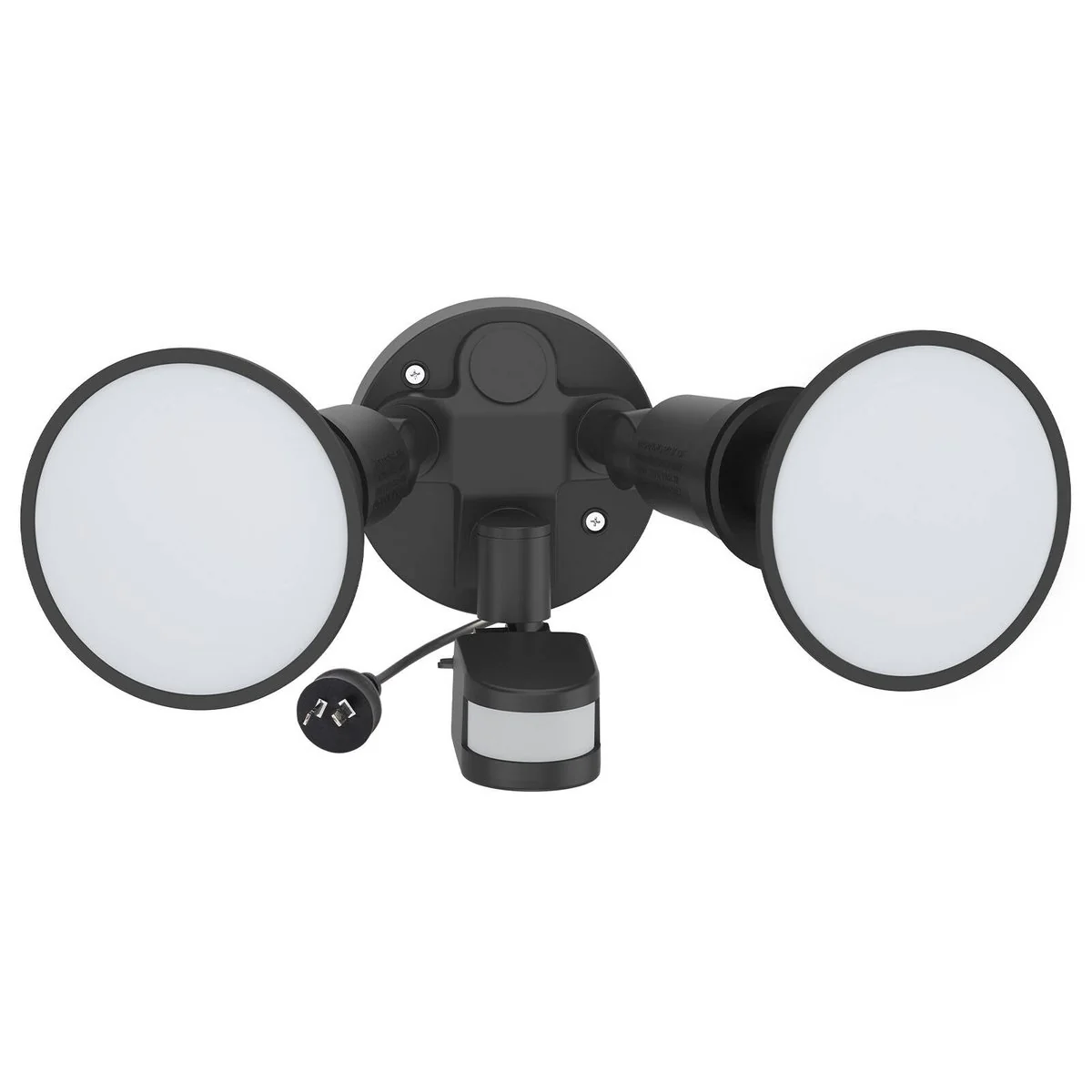 Arlec 30W DIY Twin LED PAR38 Security Flood Light - PIR Motion Sensor - 3200 Lumens - IP44 Weather Rated