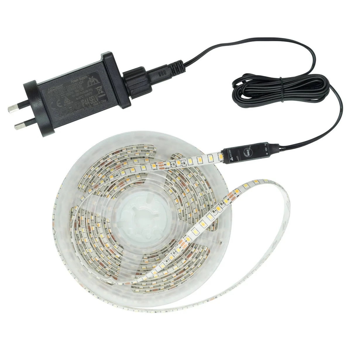 Arlec 5m LED Strip Light - 800lm - IP44 Weather Rated - Tri-Colour Modes - Image 2