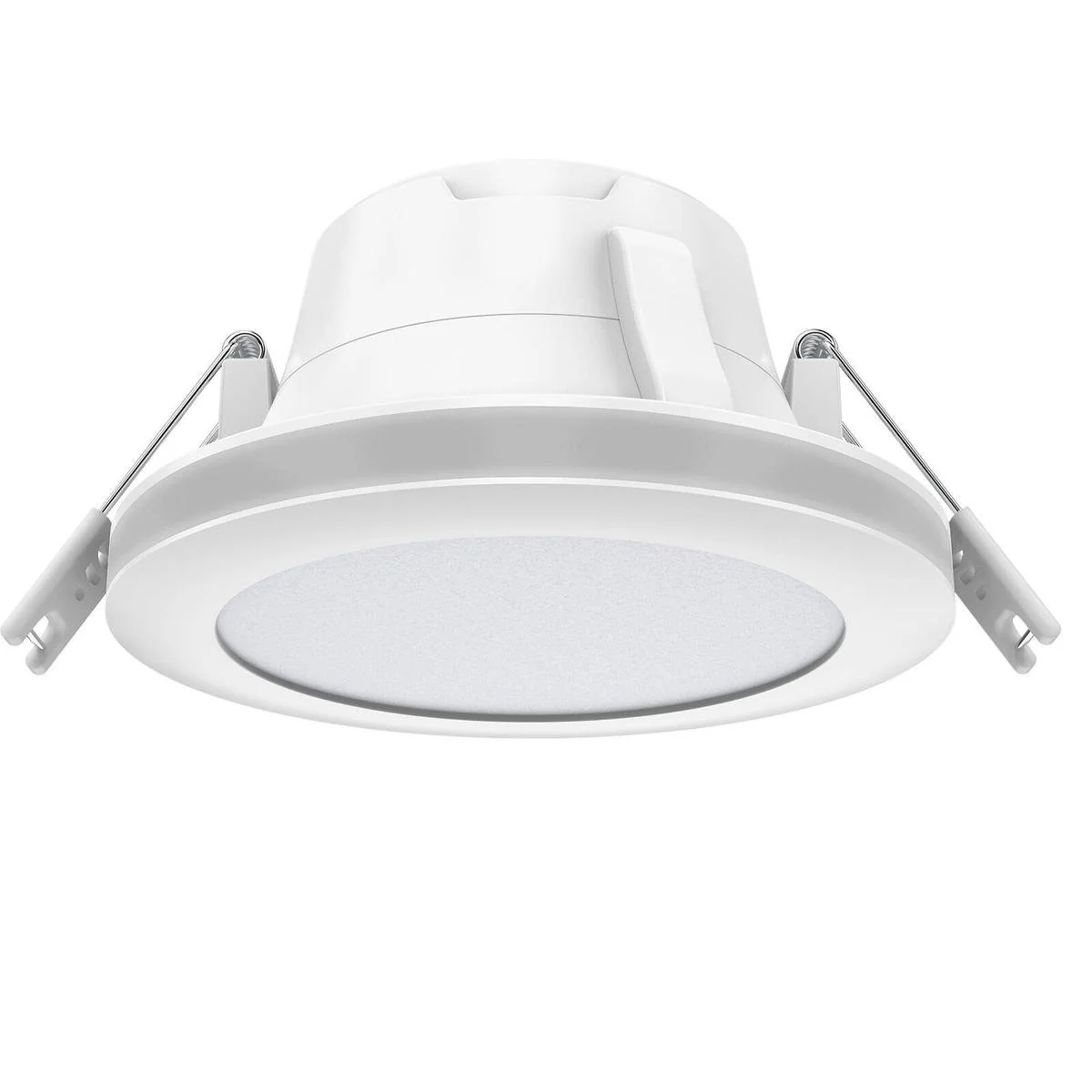 Arlec 8W LED Downlight - Tri-Colour Dimmable - Night Light Function - 110mm - White