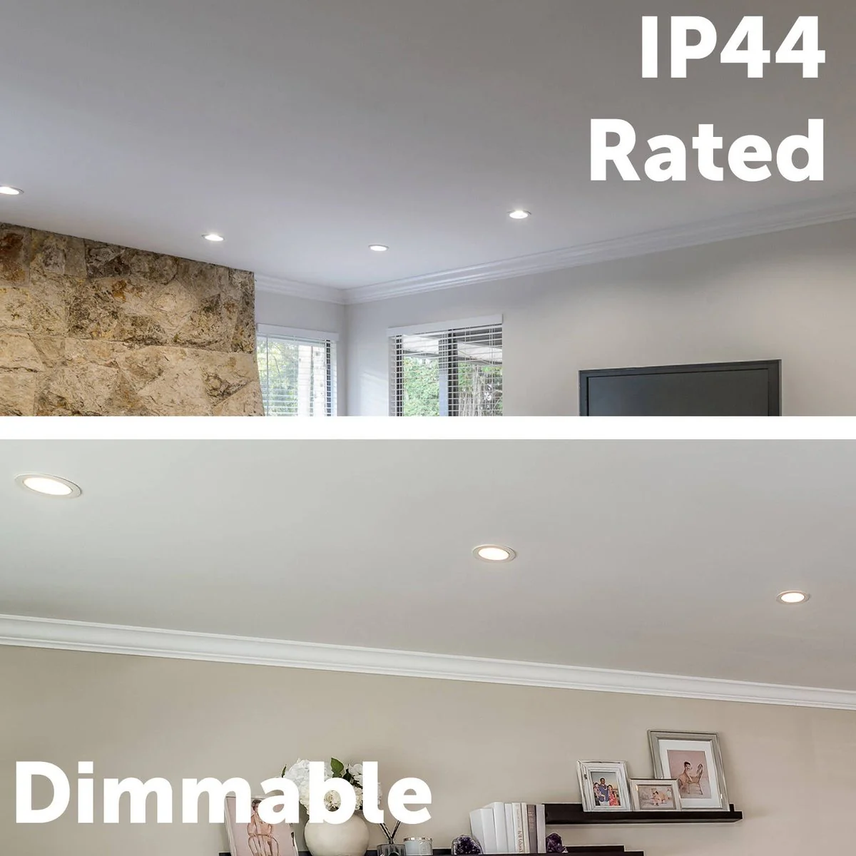 Arlec 9W Dimmable LED Downlight 92mm Tri Colour 2 Pack - Easy Installation - Image 4