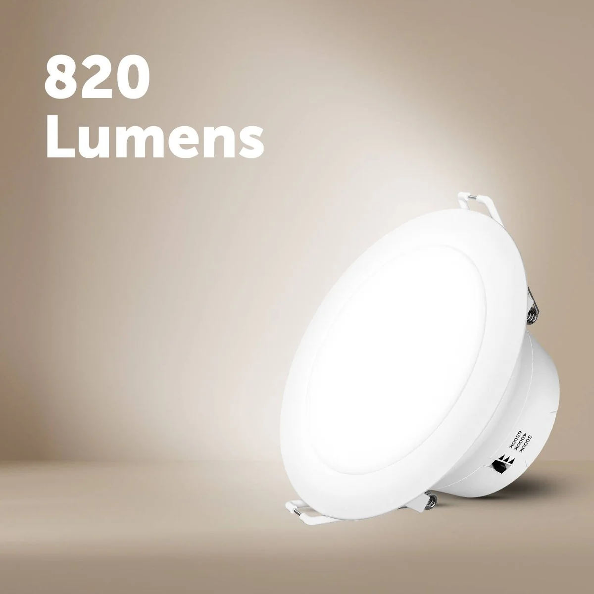 Arlec 9W Tri Colour Dimmable LED Downlight - 5 Pack - 110mm - White - Image 4