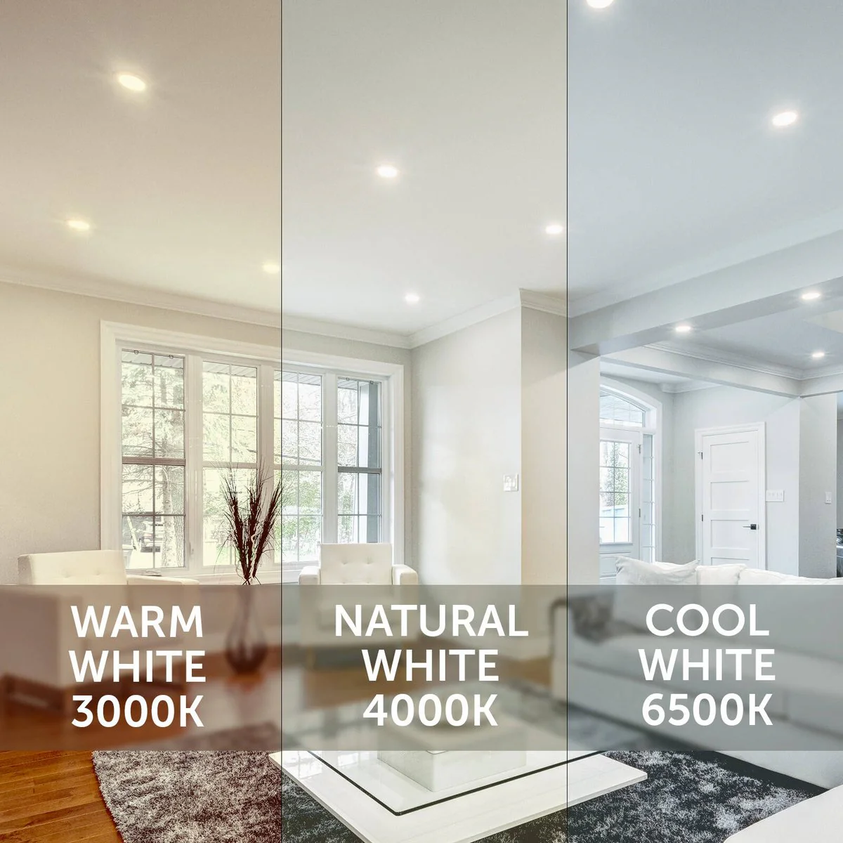 Arlec 9W Tri Colour Dimmable LED Downlight 92mm 2 Pack - Recessed Lens - Image 4