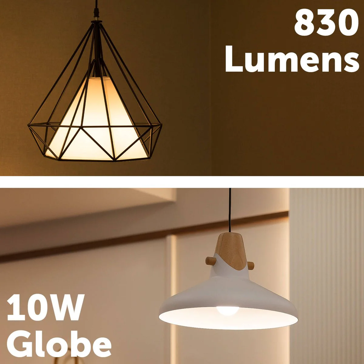 Arlec B22 LED Globe - 10W - 830lm - RGB & CCT - Smart Lighting Solution - Image 2