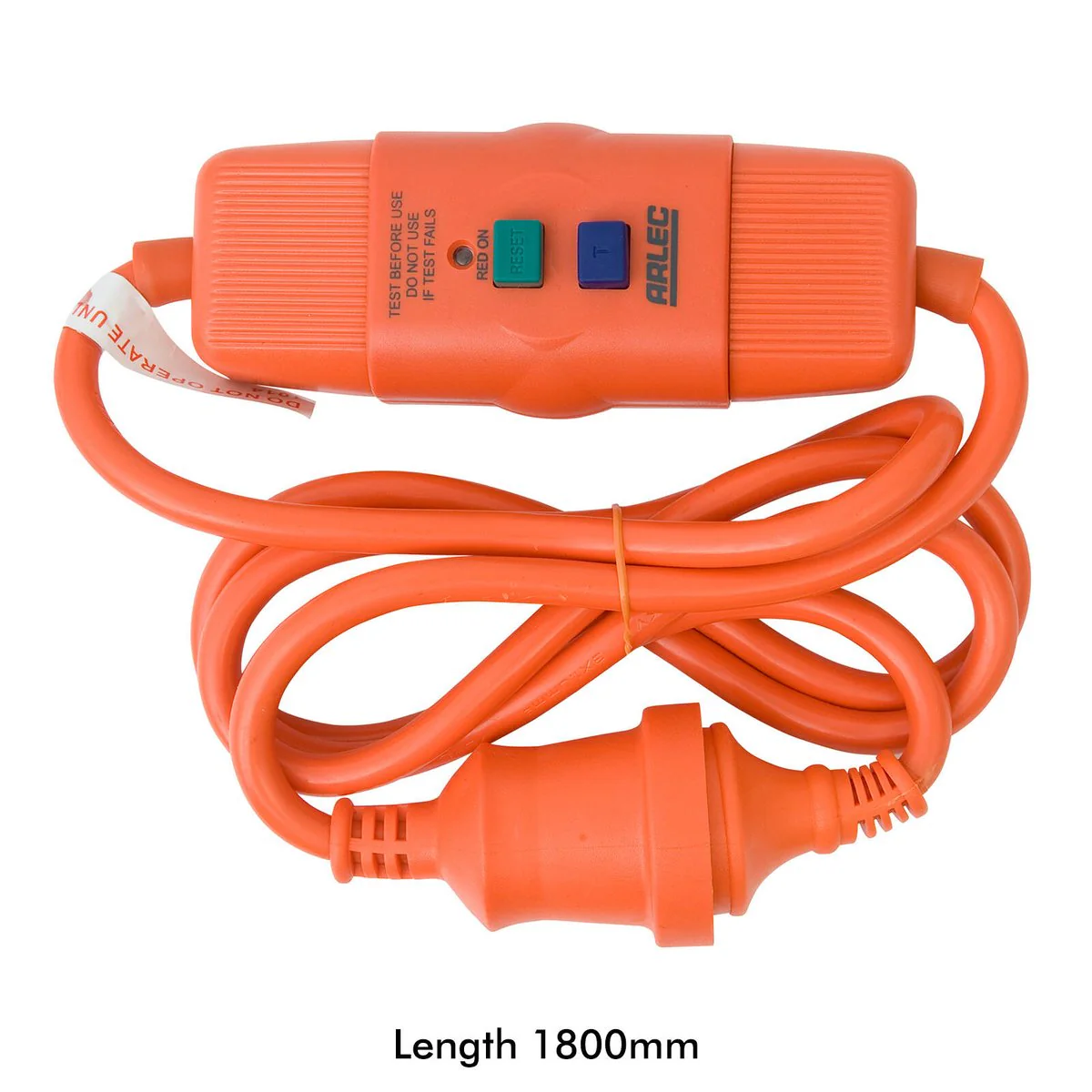 Arlec Heavy Duty Extension Lead - 1.8m - PVC - In-Line Safety Switch - Image 4