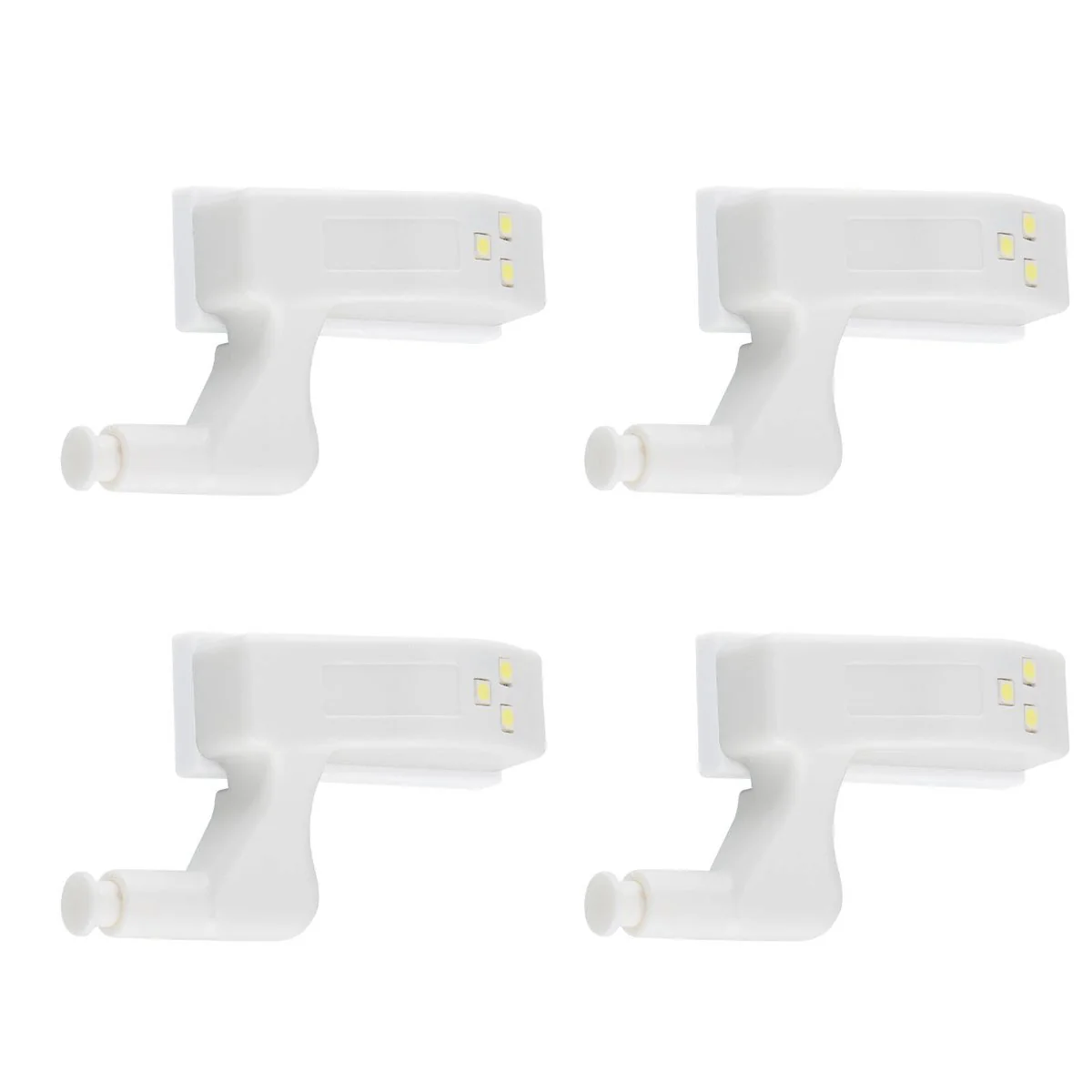 Arlec LED Cupboard Hinge Light - 4 Pack - Plastic - Easy Installation - Image 2
