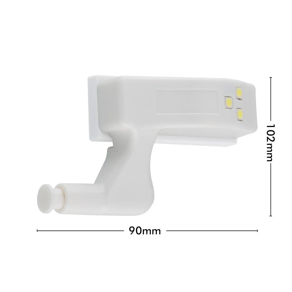 Arlec LED Cupboard Hinge Light - 4 Pack - Plastic - Easy Installation - Image 5