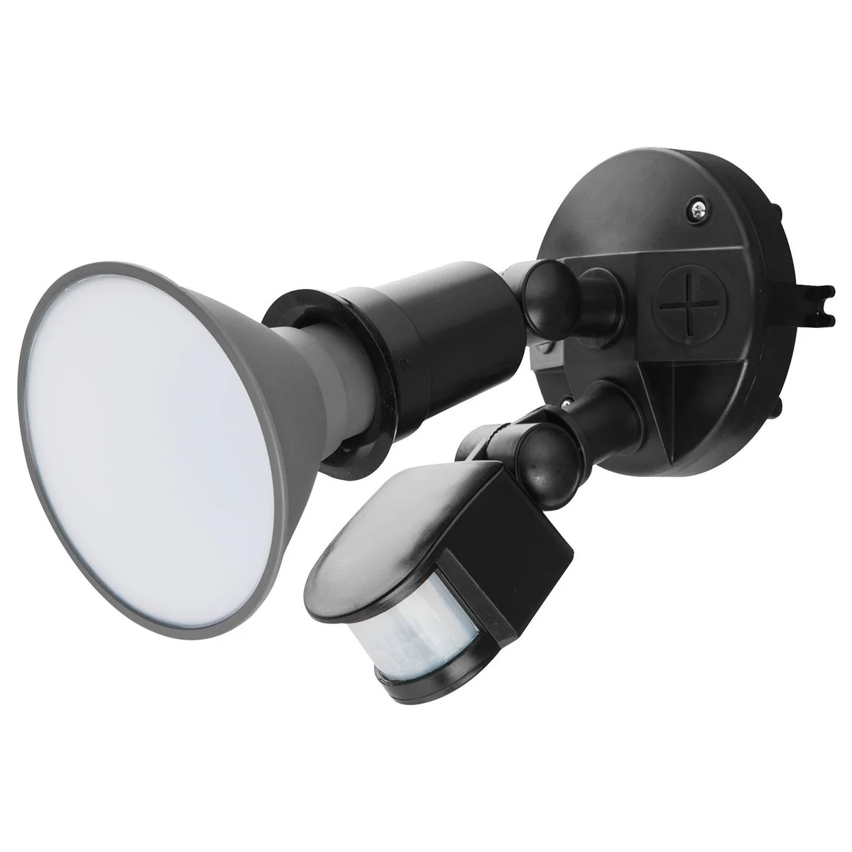 Arlec 15W LED Security Sensor Floodlight - 1600 Lumens - Black - IP44