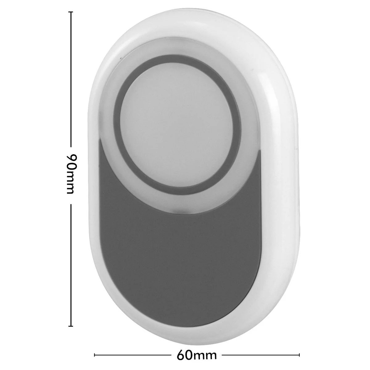 Arlec 240v Pill Plug in LED Night Light - Warm White Glow - Grey - 60mm x 90mm x 60mm - Image 5