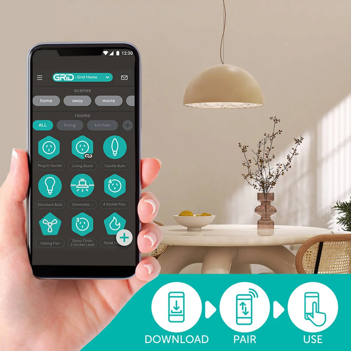 Arlec Smart R80 LED Globe 9W 806lm - App Controlled - Dimmable - RGB - Image 4