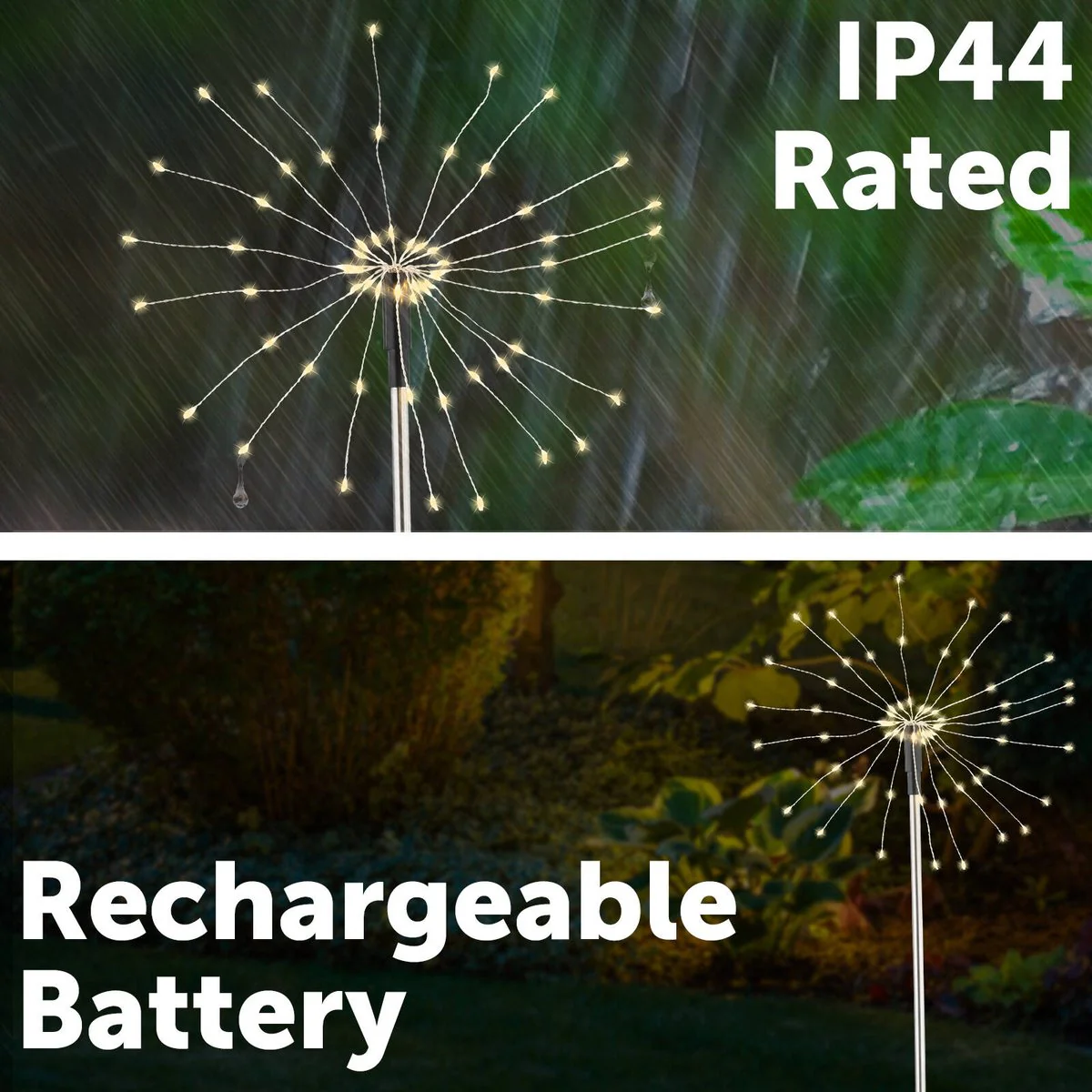 Arlec Solar Light - 250mm - Plastic & Metal - Outdoor Use - Image 4