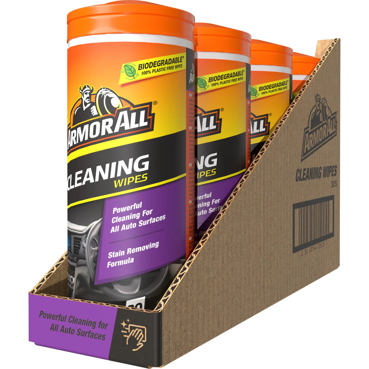 Armor All Cleaning Wipes 30 Pack - 84mm x 220mm - Kills 99% Germs - Hygienic Clean - Image 4