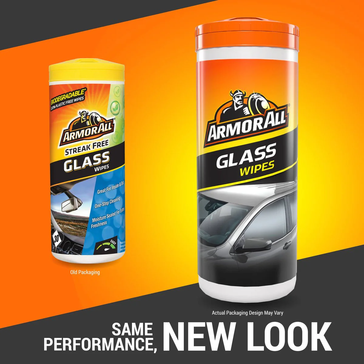 Armor All Glass Cleaner Wipes - 30 Pack - Streak-Free Shine - 84mm x 220mm - Image 3