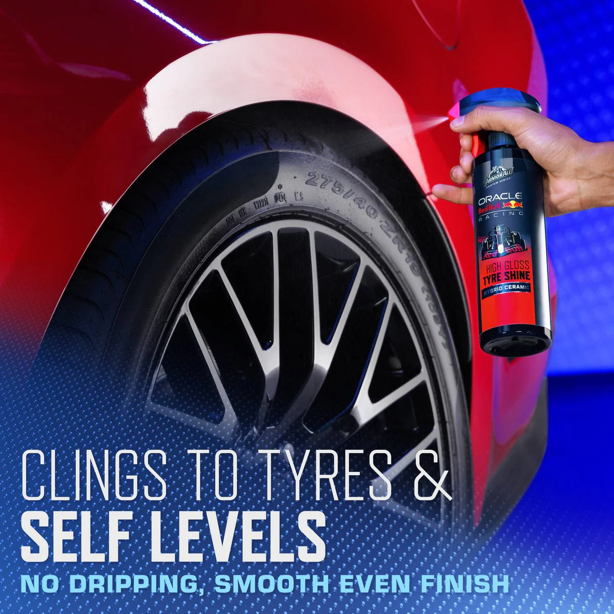 Armor All Podium Series Hybrid Ceramic Tyre Shine - 500ml - High Gloss Finish - Image 5