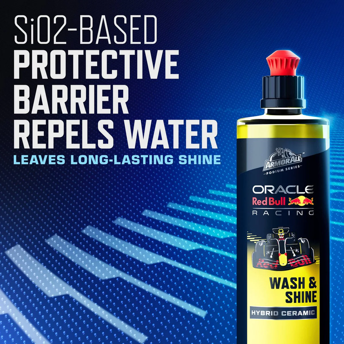 Armor All Podium Series Hybrid Ceramic Wash Shine - 500ml - 63.5mm x 215mm - Long-lasting Protection, Intense Shine - Image 5