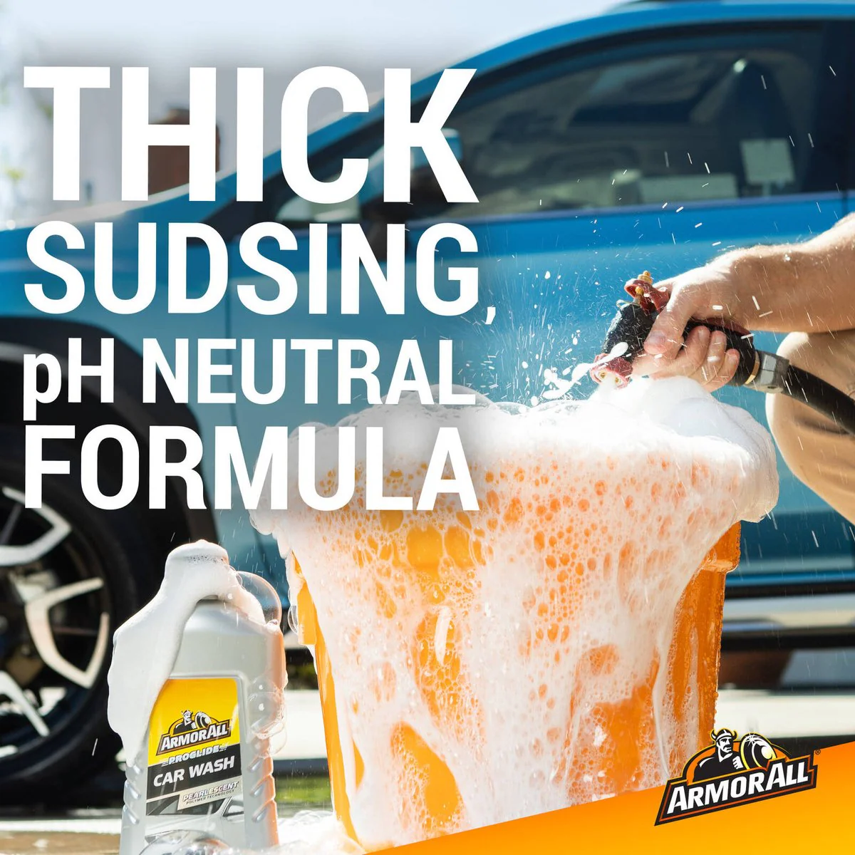 Armor All Proglide Car Wash and Car Wax 1L - Dual-Purpose - pH Neutral - 1L - Image 4