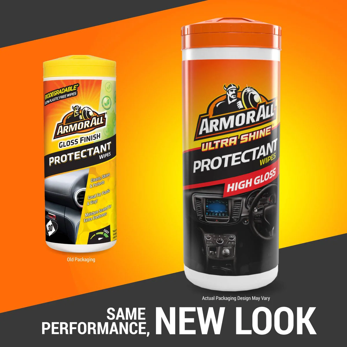 Armor All Ultra Shine Protectant Car Cleaning Wipes 30 Pack - 84mm x 220mm - Biodegradable, UV Protection - Image 2