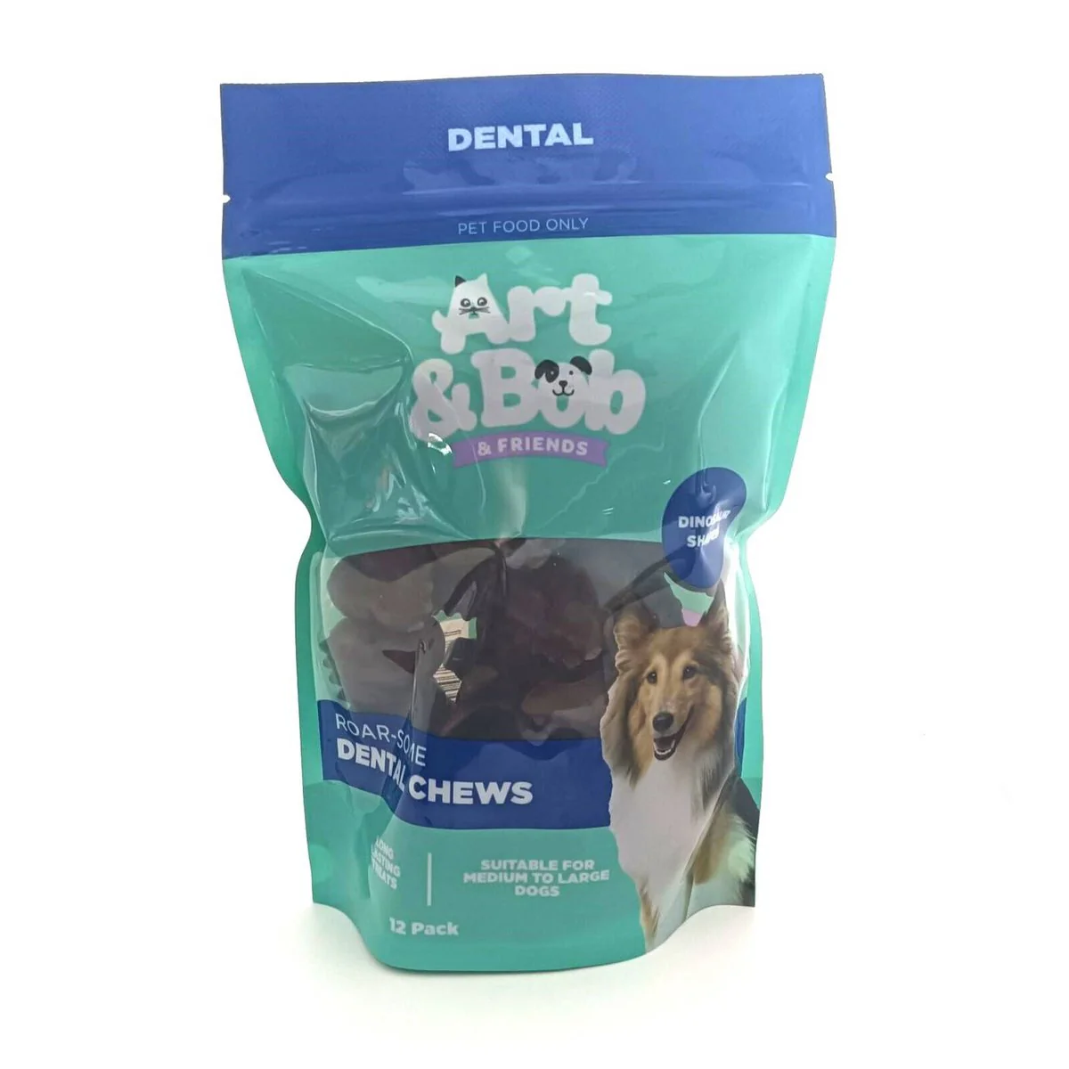 Art Bob Dental Chews 12pk - Medium to Large Dogs - Long-Lasting Treat