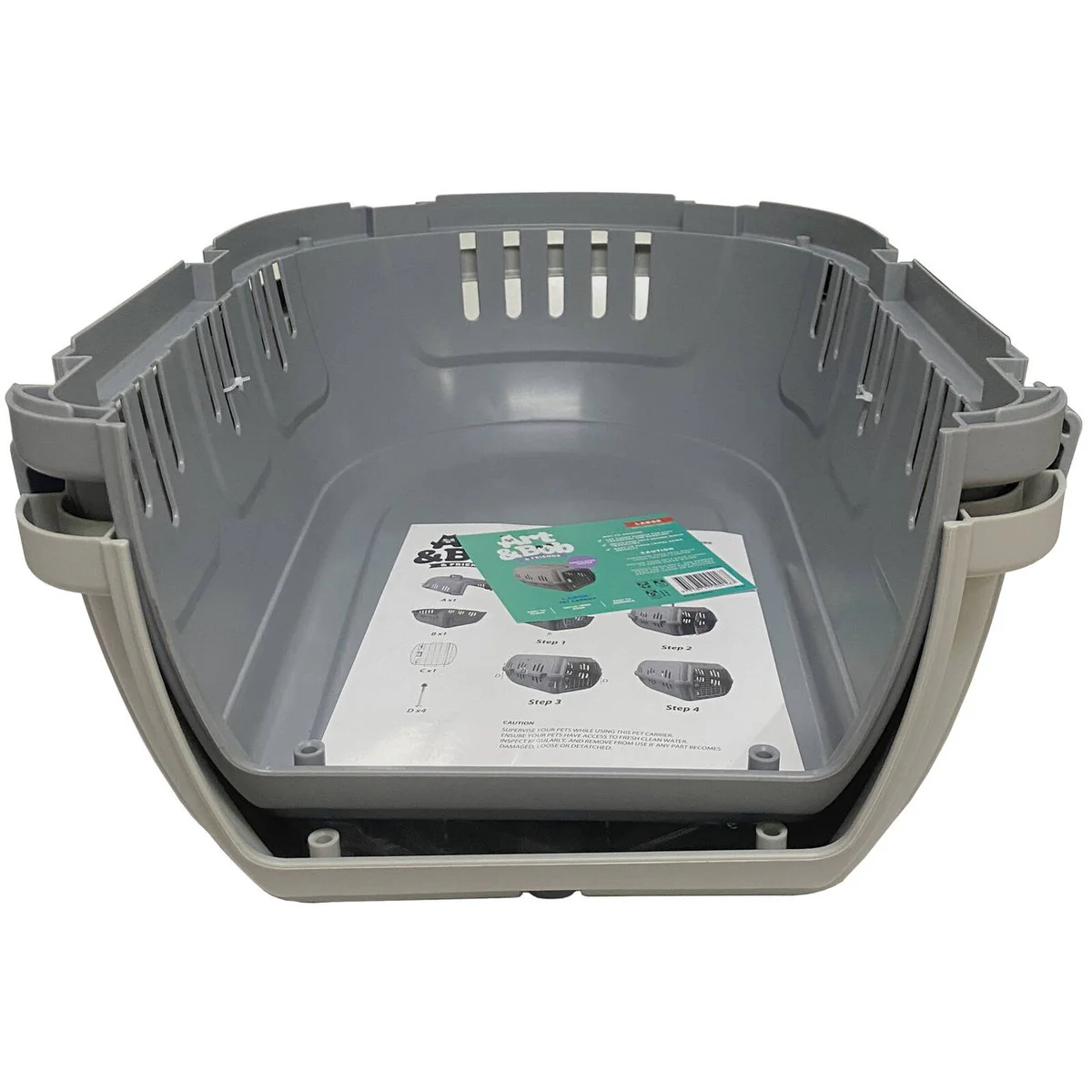 Art Bob Large Pet Carrier 61x41x37cm - Secure & Easy to Clean - Image 3