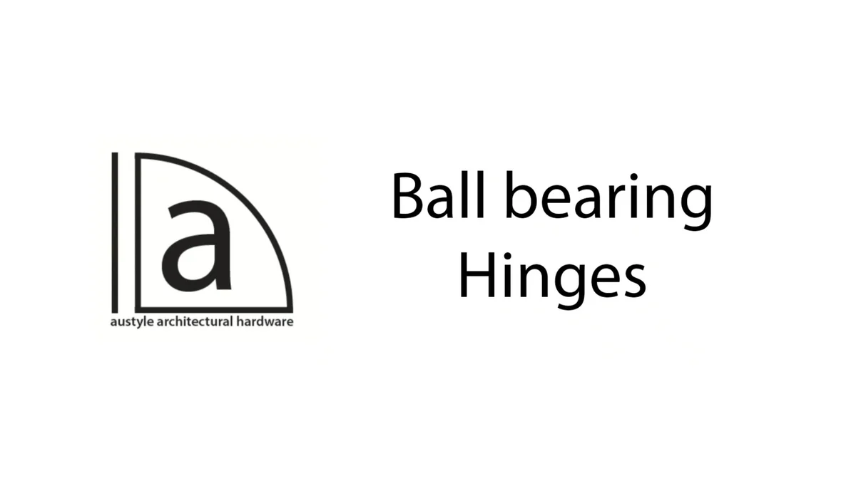 Austyle Heavy Duty Butt Hinge - 150mm x 88mm x 3mm - 304 Stainless Steel - Satin Chrome - 4 Ball Bearing Design - Image 2