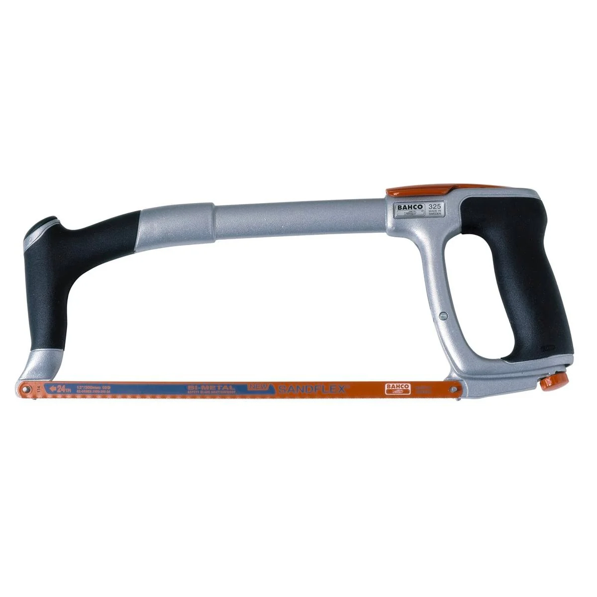 Bahco Hacksaw - 300mm - Metal - Ergonomic Soft Grip
