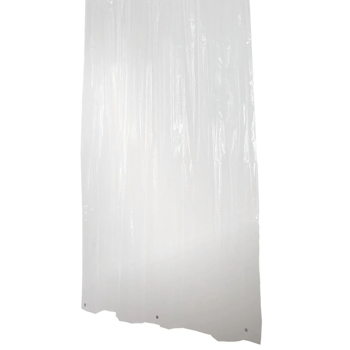 Barelli Crystal Clear Peva Shower Curtain 180 x 180cm - 12 Rings