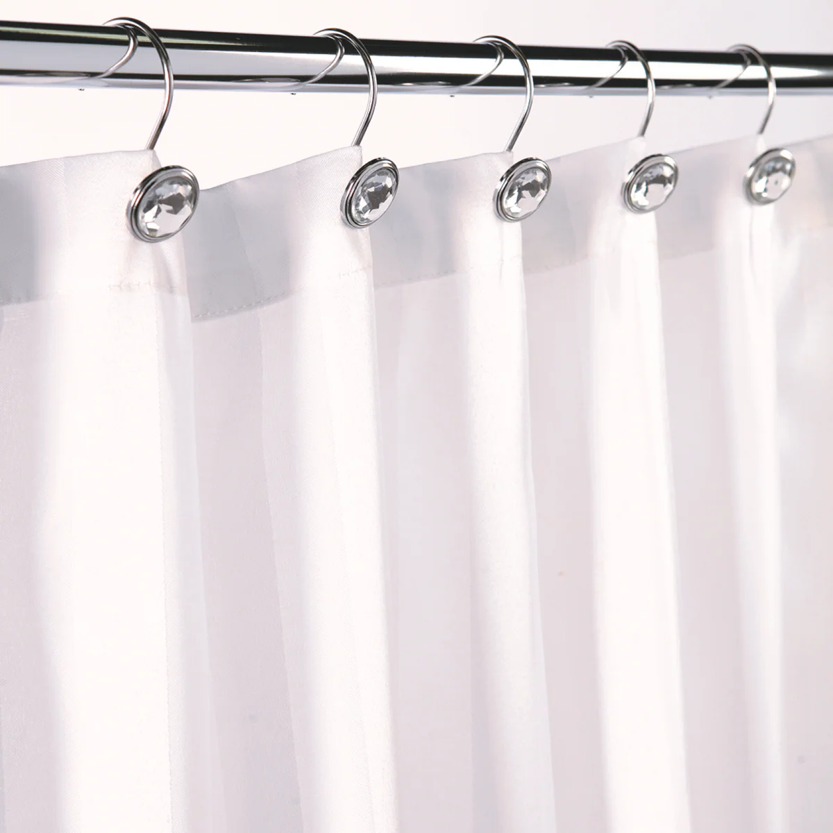 Barelli Shower Curtain - 180cm x 180cm - Polyester - Water Resistant - Image 3
