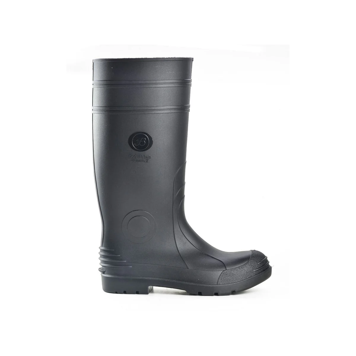 Bata Industrials Jobmaster Knee Length Gumboots Size 8 - Black - Waterproof - Slip Resistant - Image 2