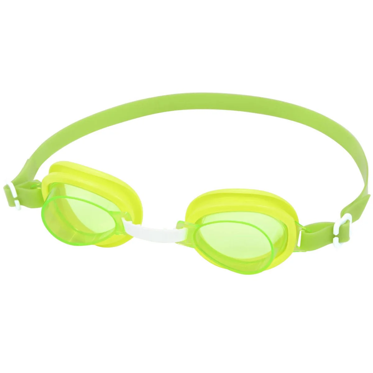 Bestway Aqua Burst Essential Goggles Kids 3 - Impact-Resistant - UV Protection - Adjustable Fit - Non-Latex - 80mm x 205mm x 32mm